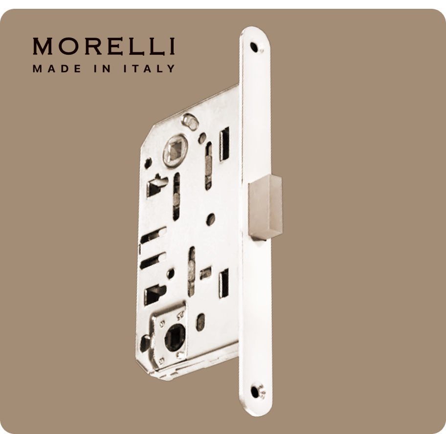 Замок магнитный Morelli хром